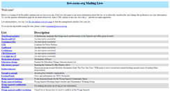 Desktop Screenshot of lists.rocus.org