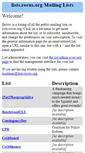 Mobile Screenshot of lists.rocus.org